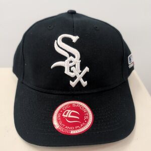 Chicago White Sox‎ OC Sports Embroidered Baseball Performance Cap Hat Black